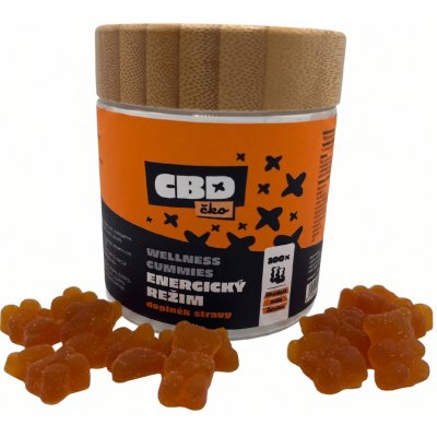 CBDčko Wellness Gummies Rhodiola + MSM + Ženšen 100 ks Energický režim – Hledejceny.cz