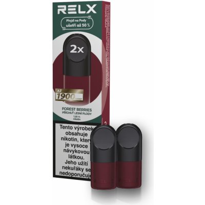 RELX Náhradní Pod - Forest Berries lesní směs 2ks – Zboží Mobilmania