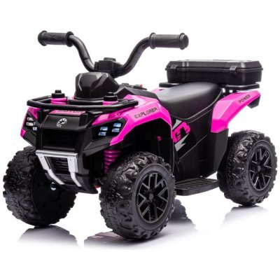 Mamido elektrická čtyřkolka GTS1155 růžová – Sleviste.cz