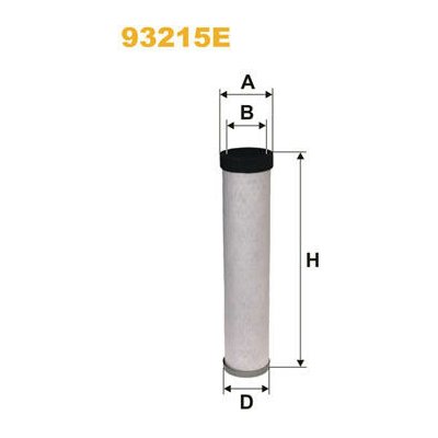Filtr - sekundární vzduch WIX FILTERS 93215E – Hledejceny.cz