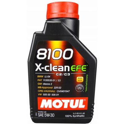 Motul 8100 X-clean EFE 5W-30 1 l – Hledejceny.cz