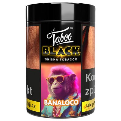 Taboo BLACK Banaloco 50 g – Zboží Dáma