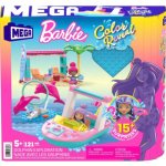 MEGA BLOKS Mega Construx Barbie Color Reveal Výzkum delfínů – Zboží Dáma