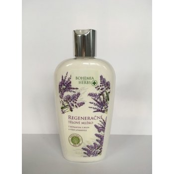 Bohemia Herbs Lavender regenerační tělové mléko 250 ml