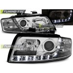 Tuning-Tec Přední čirá LED světla Audi A4 (2000 - 2004) - chromované – Hledejceny.cz
