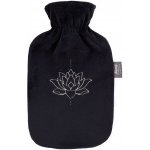 Fashy L78553 černý plyšový termofor Lotosový květ 2 l – Zboží Dáma
