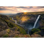 RAVENSBURGER Vodopád Haifoss Skandinávie 1000 dílků – Sleviste.cz