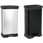 Curver Deco Bin 50 l černý – Sleviste.cz