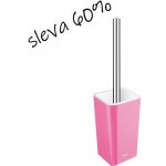Nimco Eli - stojánkový WC kartáč, růžový – Zboží Mobilmania