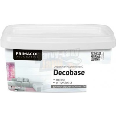 Primacol Decobase Decorative omyvatelná malířská D00 bílá, 1 l – Zbozi.Blesk.cz