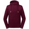 Dámská mikina Russell Pure Organic mikina Pure Organic High Collar hooded sweat fuchsiová