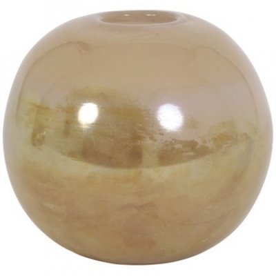 Růžová skleněná perleťová váza Favaro M - Ø 15*13 cm - Light & Living – Hledejceny.cz