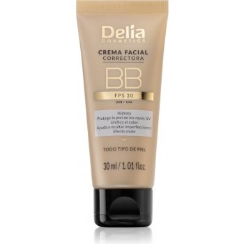 Delia Cosmetics BB tónovací krém na obličej SPF30 Medium 30 ml