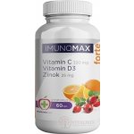 Imunomax Forte Vitamin C + D + Zinek 60 kapslí – Zboží Mobilmania