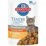 Hill's Science Plan Sterilised adult cat s kuřecím 12 x 85 g – Hledejceny.cz