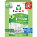 Frosch EKO Tablety do myčky vše v 1 Citron 50 tablet – Zboží Dáma