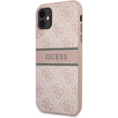 Pouzdro Guess iPhone XR / 11 4G Stripe růžové – Zbozi.Blesk.cz