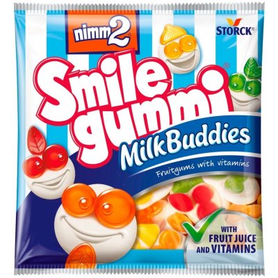Nimm2 smilegummi milk buddies 90 g – Zboží Mobilmania