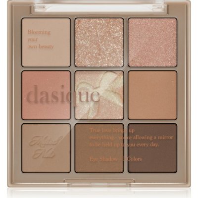 Dasique Paletka stínů na víčka Shadow Palette No,24 Muted Nuts 7,5 g – Zboží Dáma
