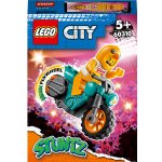 LEGO® City 60310 Motorka kaskadéra Kuřete – Zboží Mobilmania