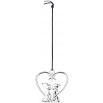 Kähler Design Heart Children vánoční ozdoba stříbrná – Hledejceny.cz