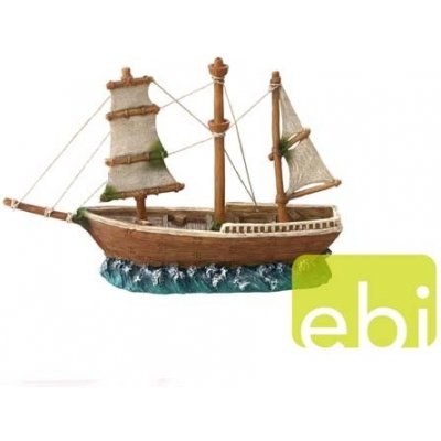 Europet Bernina Aqua Della Sailor Ship 2 23x6,5x15 cm – Zboží Mobilmania