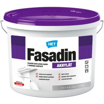 HET Fasadin bílý 3 kg