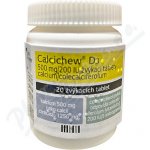 CALCICHEW D3 POR 500MG/200IU TBL MND 20 – Zboží Mobilmania