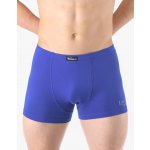 Gina pánské boxerky s kratší nohavičkou, kratší nohavička, šité, s potiskem Eco Bamboo 73129P tm. šedá olivová – Zboží Dáma