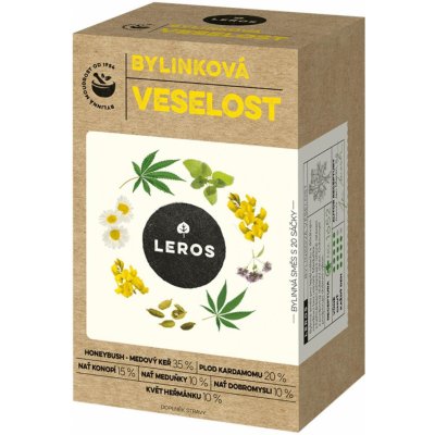 Leros Bylinný čaj veselost 20 x 1,8 g – Zboží Dáma