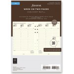 Filofax Týdenní kalendář 2026, týden/2 strany, krémová, 5 jazyků náplň A5 diářů – Zboží Mobilmania