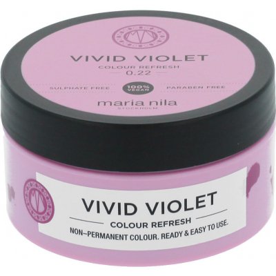 Maria Nila Colour Refresh maska na vlasy s barevnými pigmenty Vivid Violet 100 ml