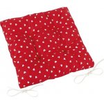 Bellatex Adéla prošívaný srdíčka červená 40 x 40 cm – Zboží Dáma