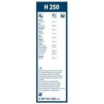 Bosch H250 250 mm BO 3397011629 | Zboží Auto