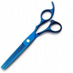 FOX Blue Rose Profesionální kadeřnické nůžky na vlasy pro praváky 6´ modré – Zboží Dáma