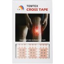 Temtex Cross Tape béžová 5,2cm x 4,4cm 40 ks