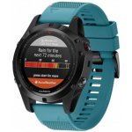 BStrap Silicone Acton řemínek na Garmin Fenix 5s / 5s Plus, dark teal SGA003C05 – Sleviste.cz