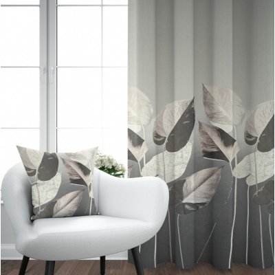 Ervi Blackout zatemňovací závěs Super print - Elegantní listí č.27 – Hledejceny.cz