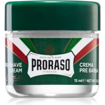 Proraso Green osvěžující krém před a po holení eukalyptus 15 ml – Zbozi.Blesk.cz