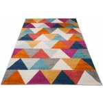 Makro Abra LAZUR C944A trojúhelníky bílý / růžový / žlutý – Zboží Mobilmania