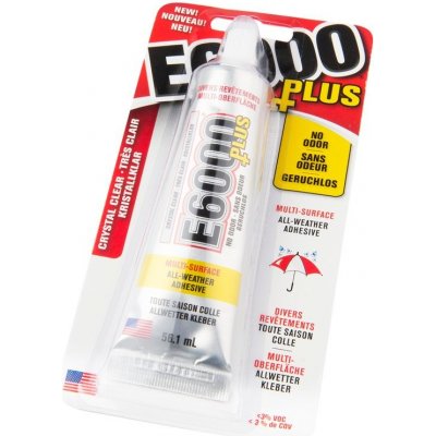 Beadsmith Gelové univerzální lepidlo E6000 Plus 56,1ml 1 ks – Zboží Dáma