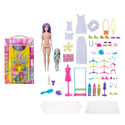 Barbie Color Reveal Neonová Batika Dárkový set – Zboží Mobilmania