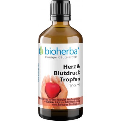 Bioherba Kapky na srdce a krevní tlak tinktura 100 ml – Hledejceny.cz