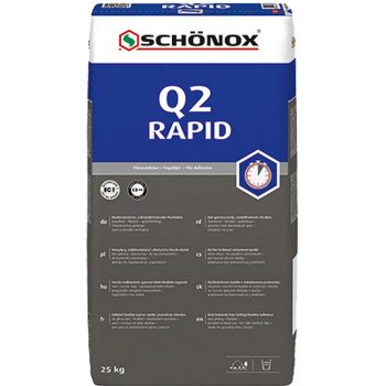 SCHÖNOX Q2 Rapid Rychletuhnoucí cementové lepidlo 25kg