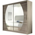 Ankon BEGA IV 180 cm sonoma – Zboží Dáma