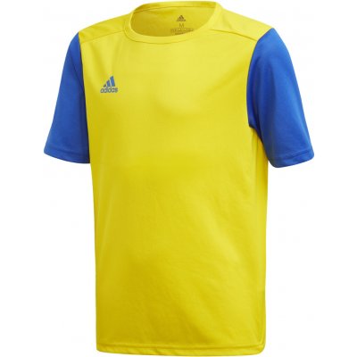 adidas Teamsport Estro 19 krátký rukáv žlutá/modrá – Hledejceny.cz