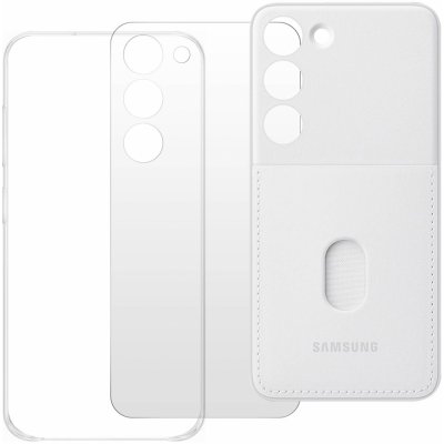 Samsung Galaxy S23 Ochranný kryt Frame White EF-MS911CWEGWW – Zboží Živě
