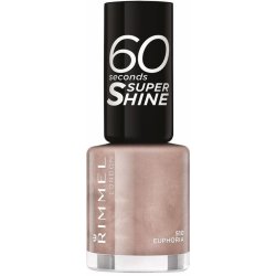 Rimmel London 60 Seconds Super Shine Nail Polish lak na nehty 510 Euphoria 8 ml