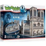 Wrebbit 3D puzzle Katedrála Notre-Dame 830 ks – Zboží Mobilmania