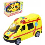 Wiky Auto ambulance záchranáři plast 14,5cm na baterie se světlem a zvukem – Zboží Mobilmania